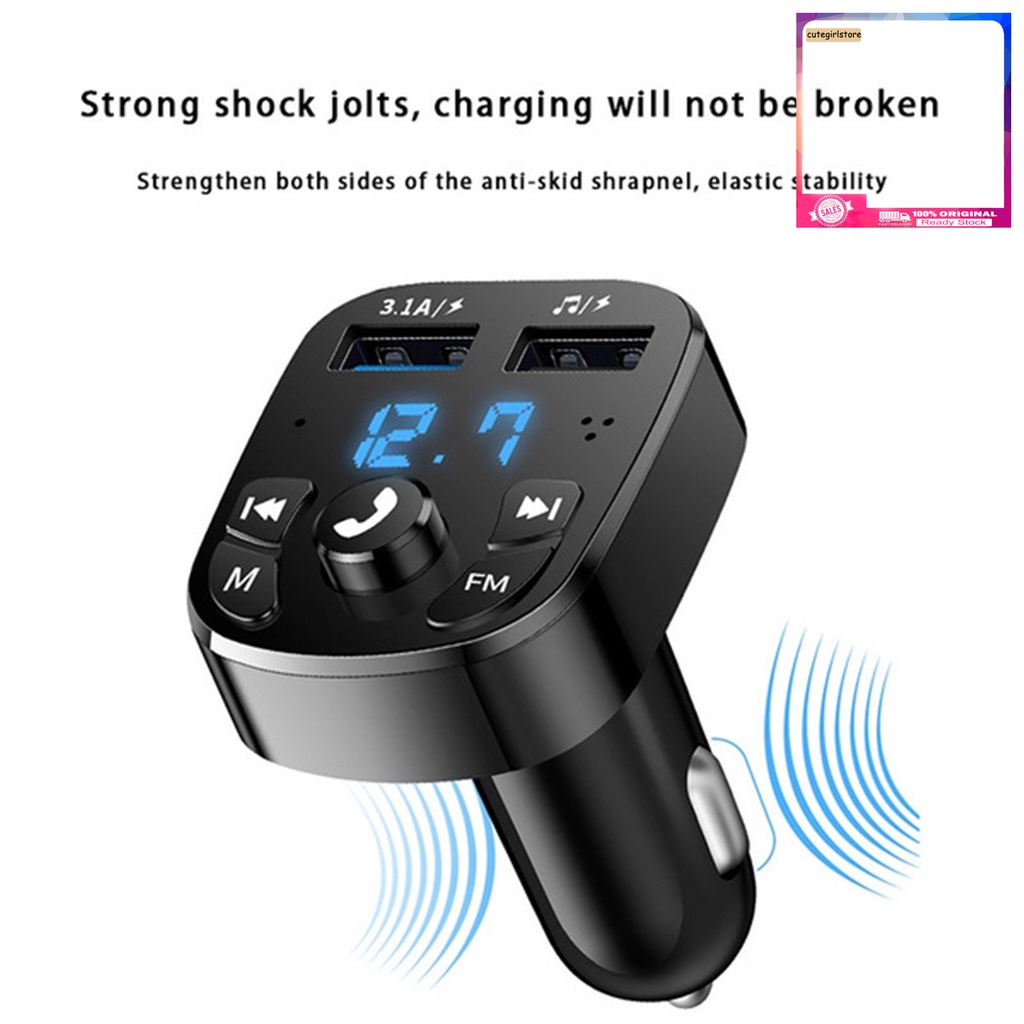 Tẩu xạc FM Bluetooth cho Ô tô