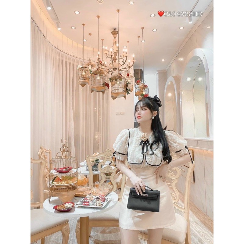[HCM]Đầm Ren Bigsize 60=>90KG
