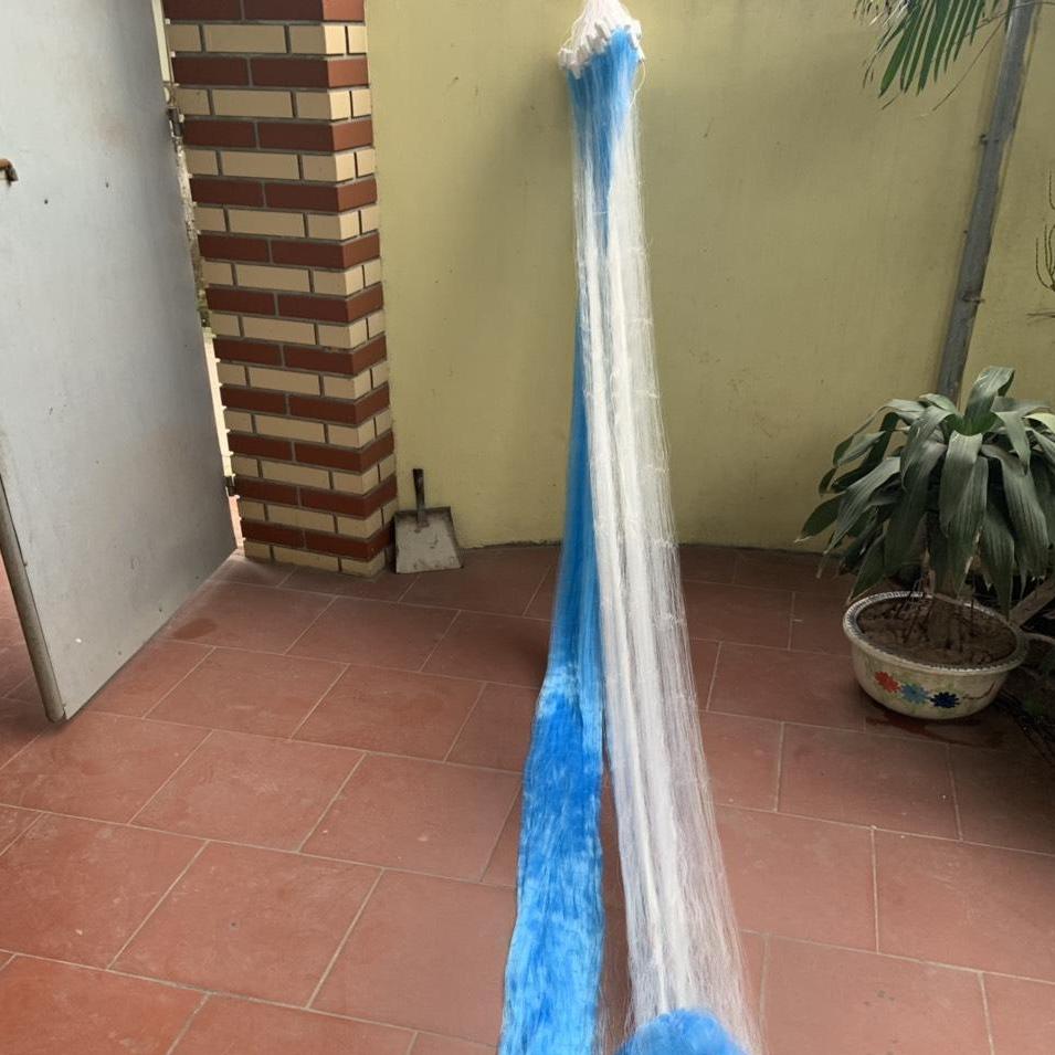 Lưới Thái 3 Màn Loại Xịn mắt 12cm, then 6, cao 3m, dài 75- 80m, sợi 25 bắt cá to trên 2kg big sale