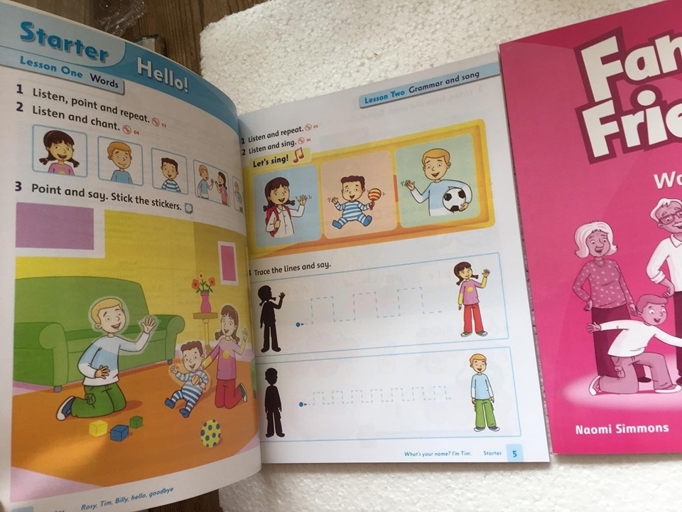 Bộ Family And Friends Starter (2 sách + CD)