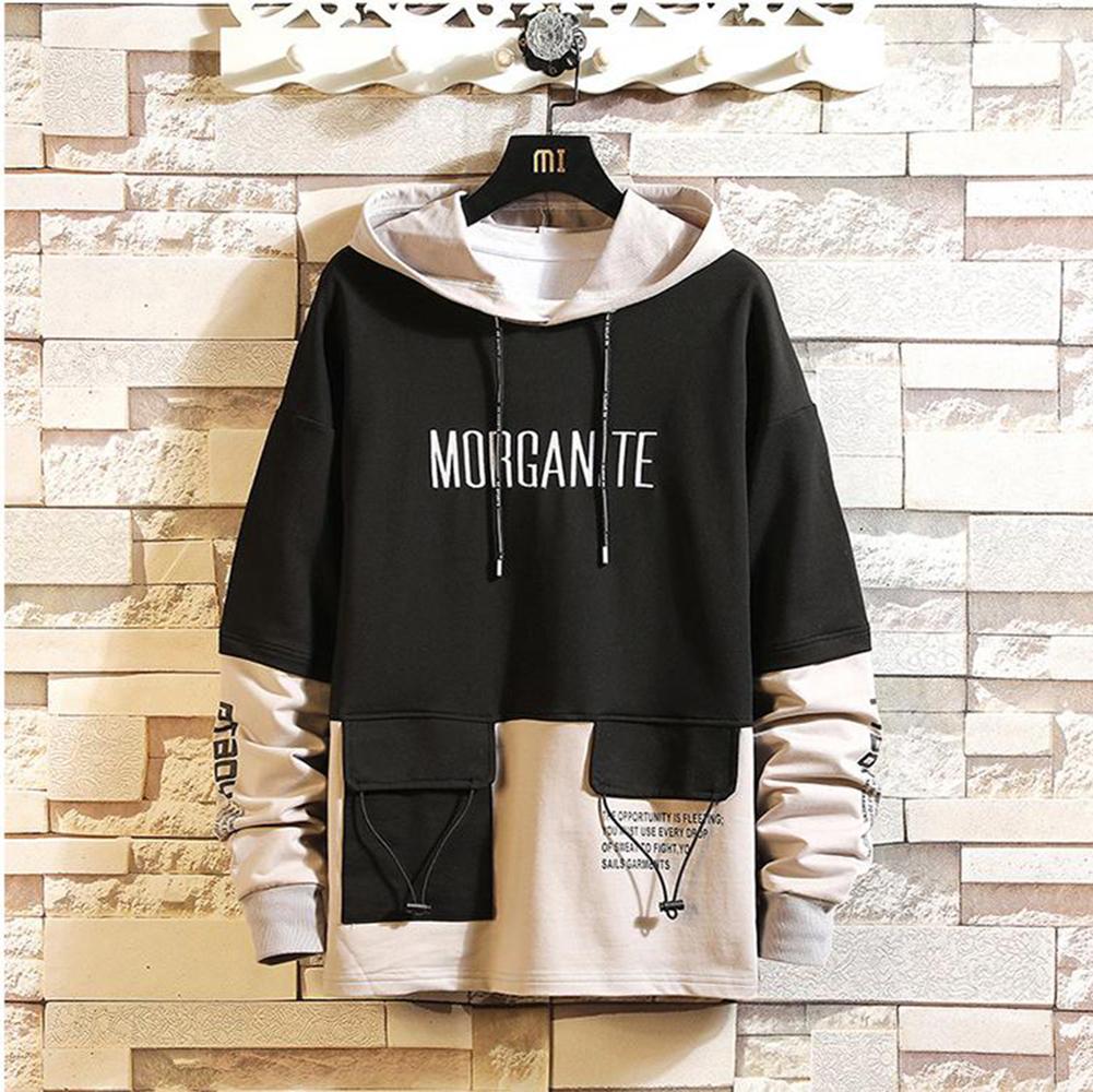 [HCM]Áo hoodie phối 2 màu túi hộp thời trang 2020