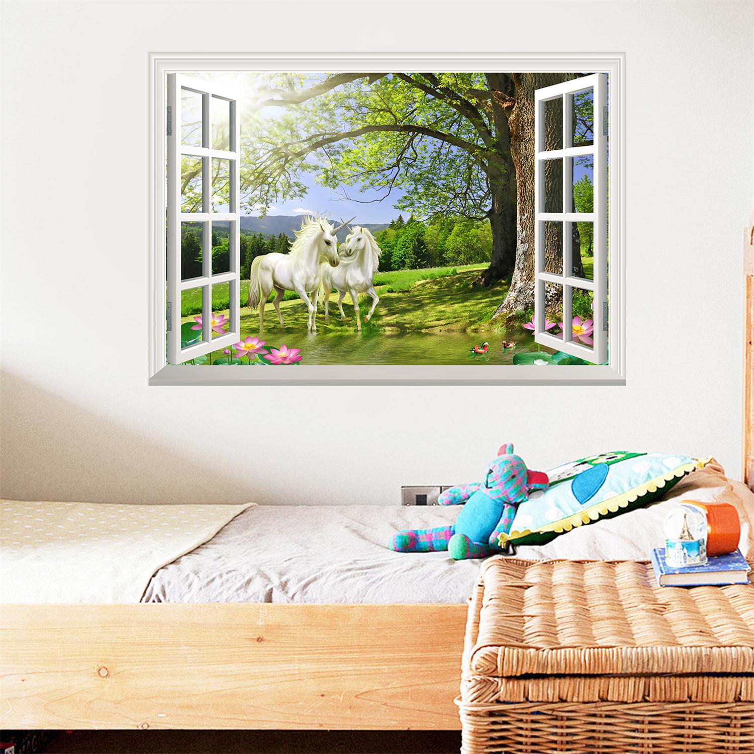 Tranh decal dán tường, giấy dán tường 3D cao cấp "Hạnh phúc lứa đôi"