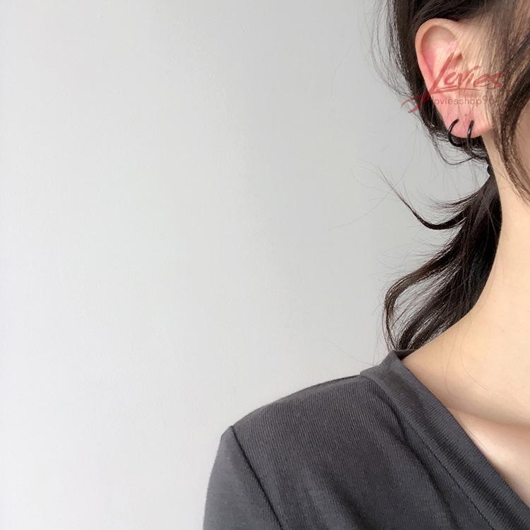 [HCM]Khuyên tai tròn basic siêu hot ( 1 chiếc)