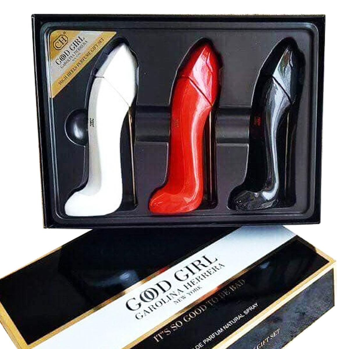[HCM]Set nước hoa nữ 3 chai chiếc guốc 25ml