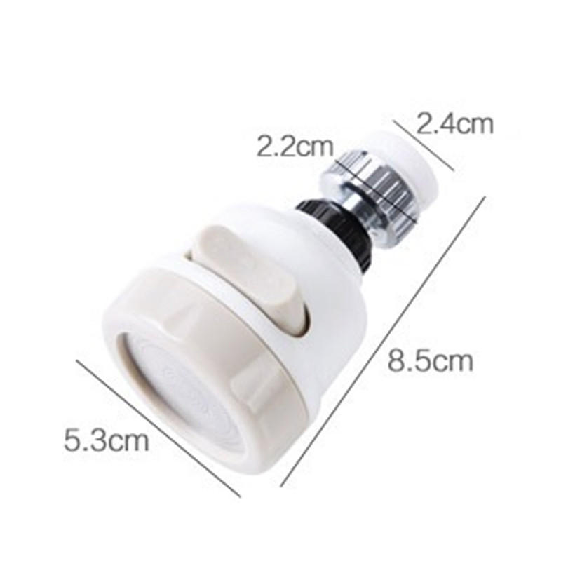 Đầu vòi tăng áp 3 chế độ xoay 360 độ