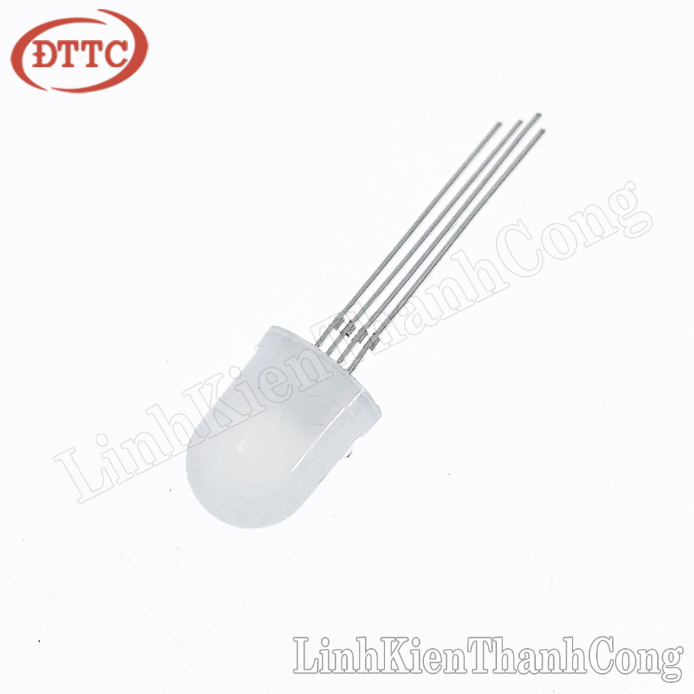 Led f10 10mm rgb đục