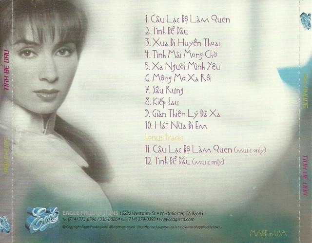 bộ 5 đĩa cd phi nhung 8 (phôi đĩa nhật)