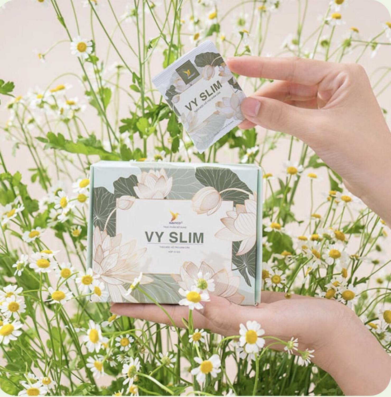 Trà Thảo Mộc Giảm Cân (liệu trình 30 ngày) mẫu mới Vy Slim