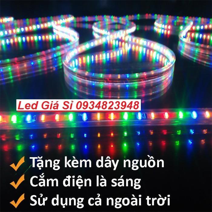 Cuộn đèn led dây 5050 Đủ màu dài 100m tặng kèm dây nguồn tốt