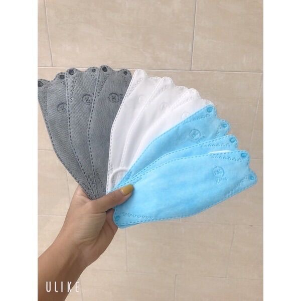 Sỉ 300 chiếc khẩu trang y tế KF94 (4d) Duy Khánh