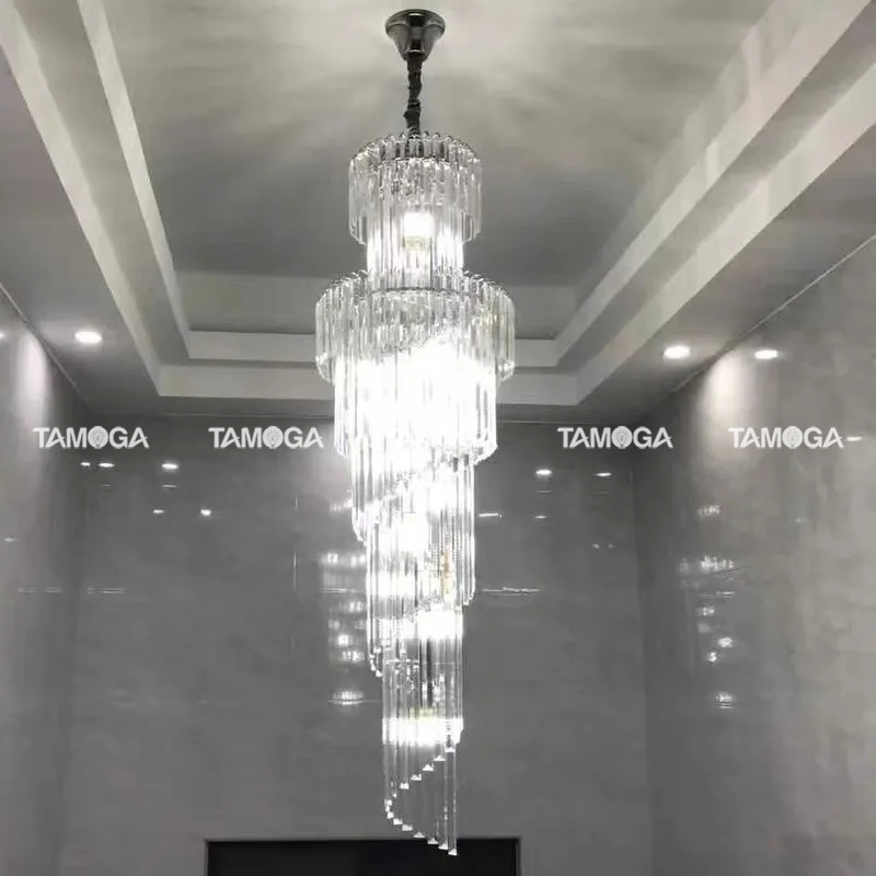 Đèn thả vòng phòng khách pha lê TAMOGA ISA MS011
