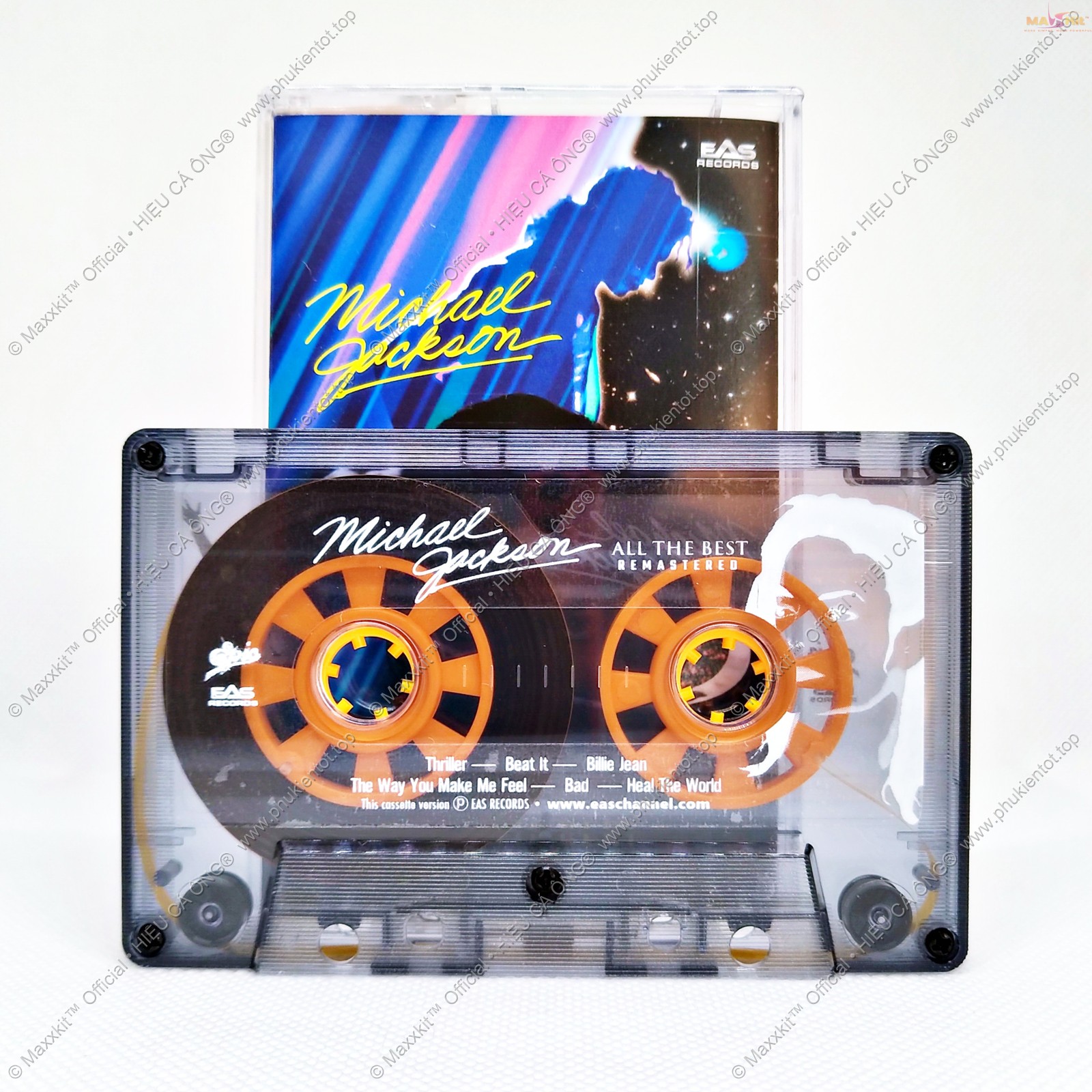 Băng cassette tape Michael Jackson - All The Best (MEGAReels Edition) - EAS Records