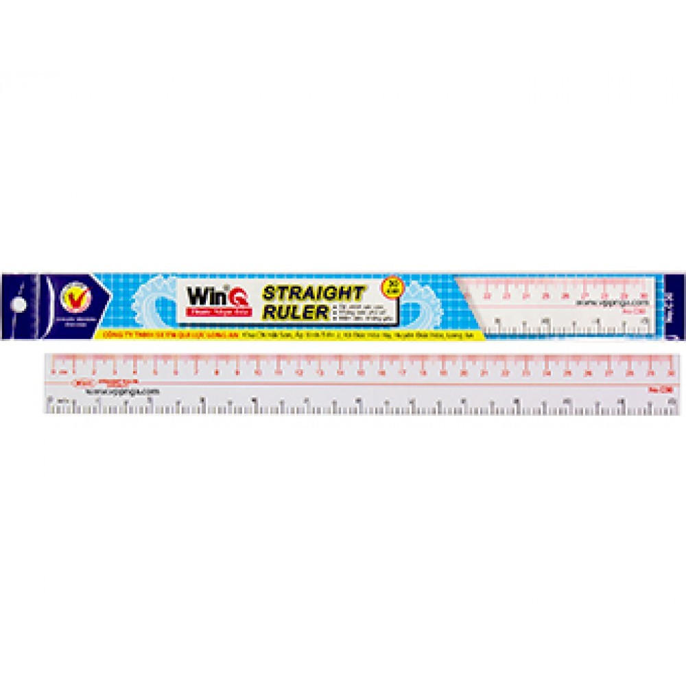 Thước nhựa dẻo 20cm (1c)