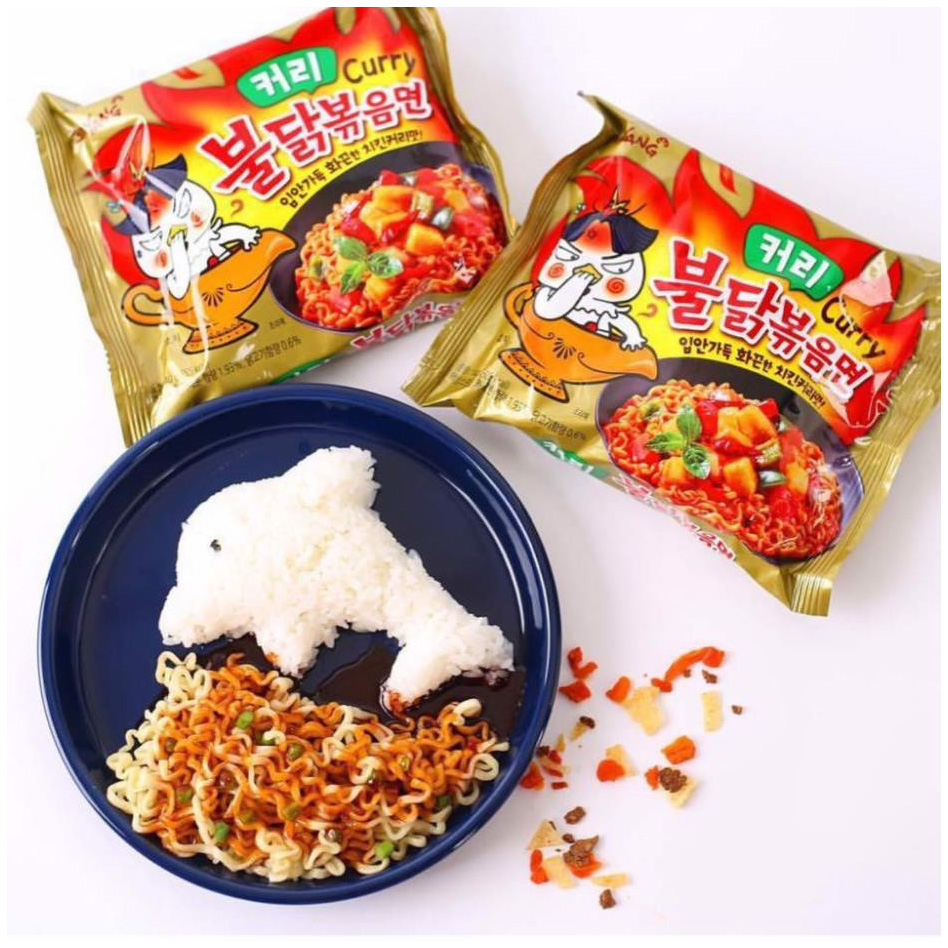 Mì cay Samyang Hàn Quốc đủ vị (140g) - Lốc 5