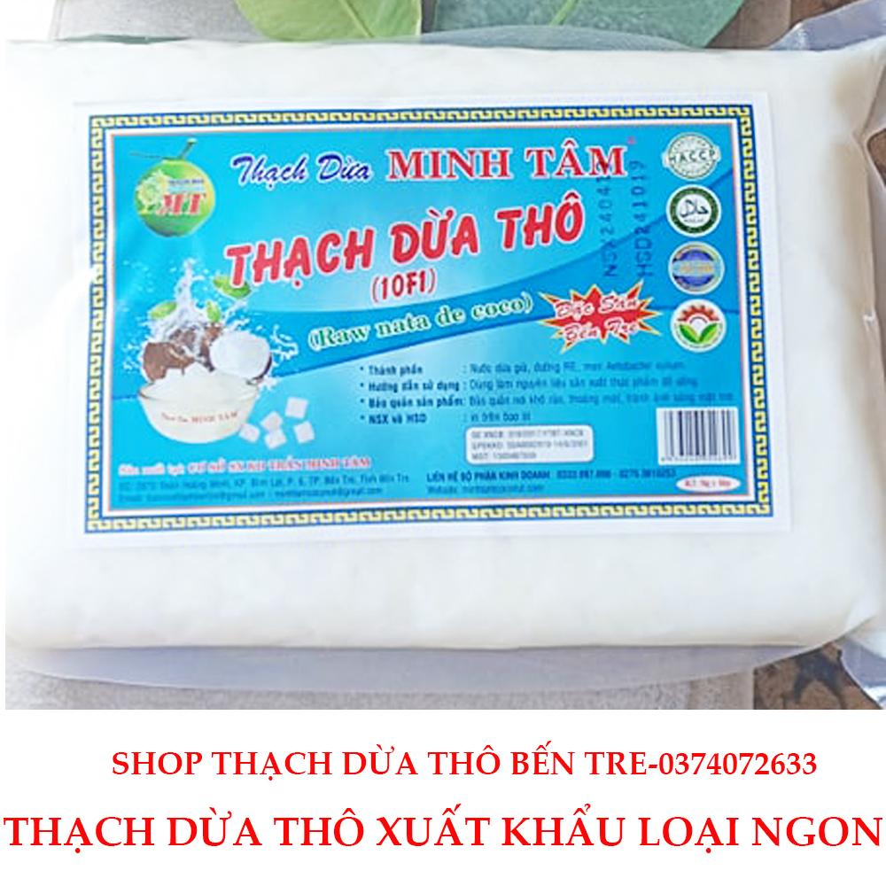 combo 3kg thạch dừa thô