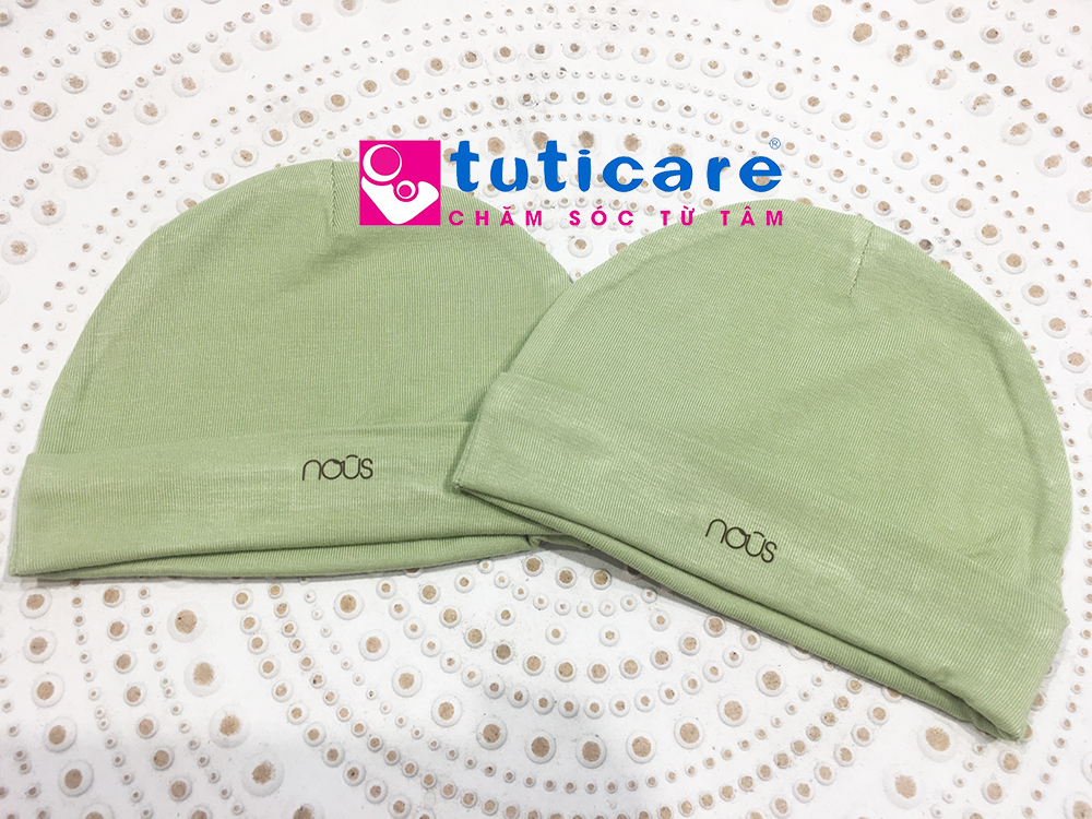 Set Nous 2 mũ petit xanh cốm