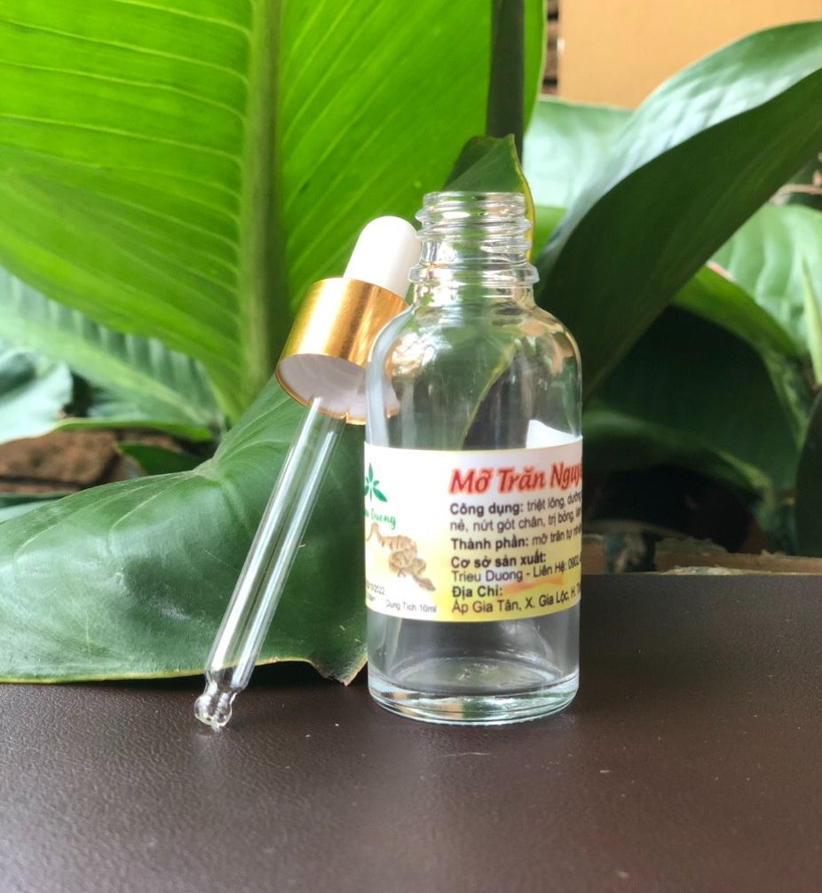 Mỡ trăn nguyên chất Triêu Dương - 30ml