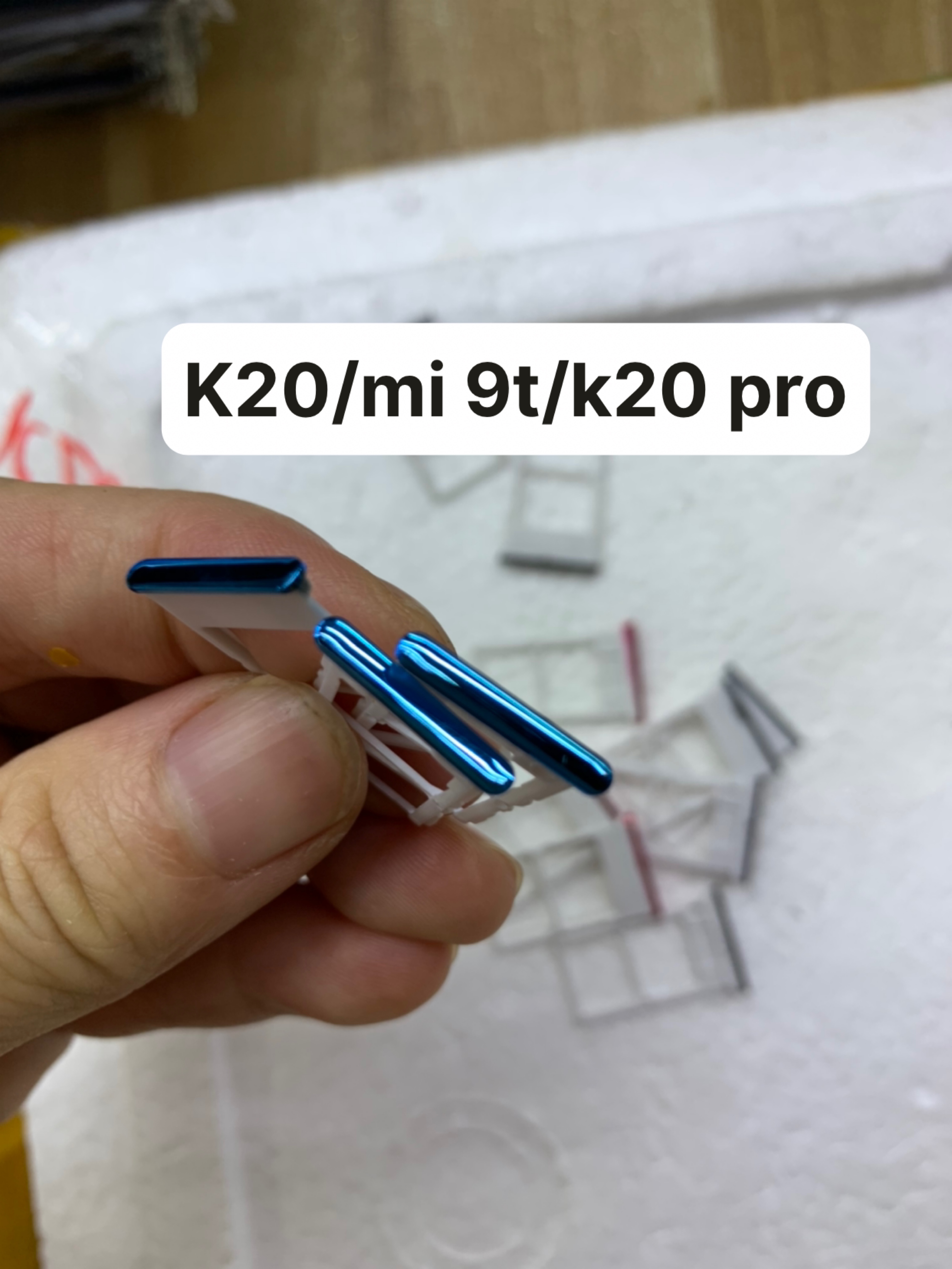 Khay sim điện thoại redmi k20/ k20 pro/ mi 9t