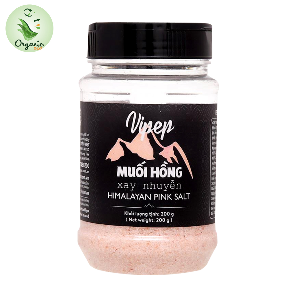 Vipep fine Himalayan pink salt 200g