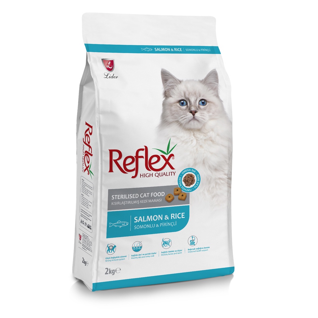 Hạt Reflex Sterilised Cho Mèo Triệt Sản Túi 2KG