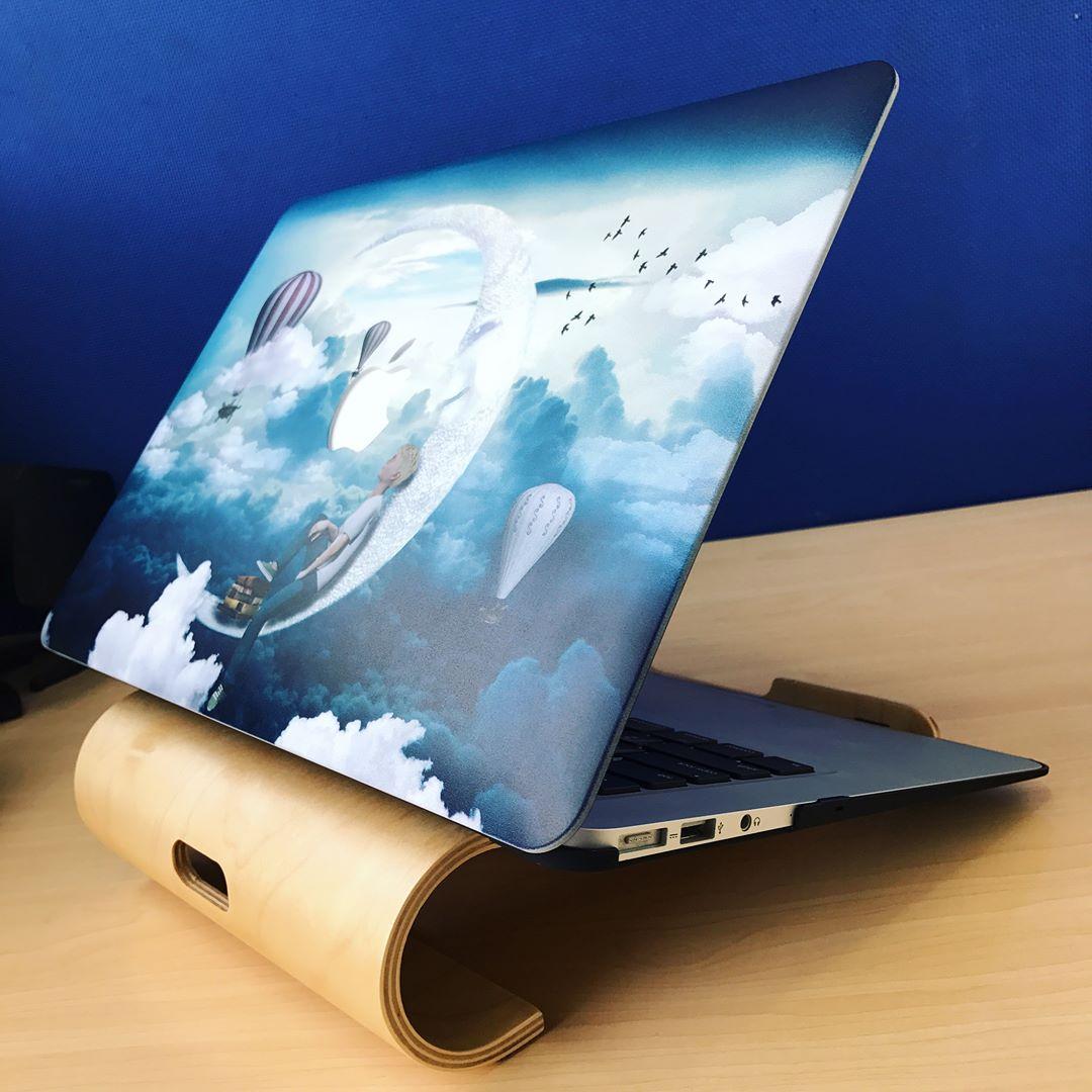 Case Ốp Macbook Air 13.3" Trăng Khuyết (Model A1466)