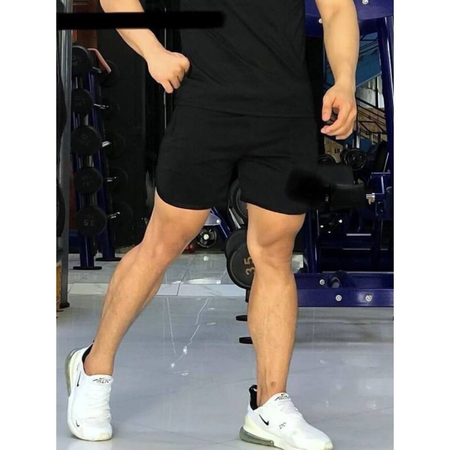 Quần thể thao squat trơn không logo