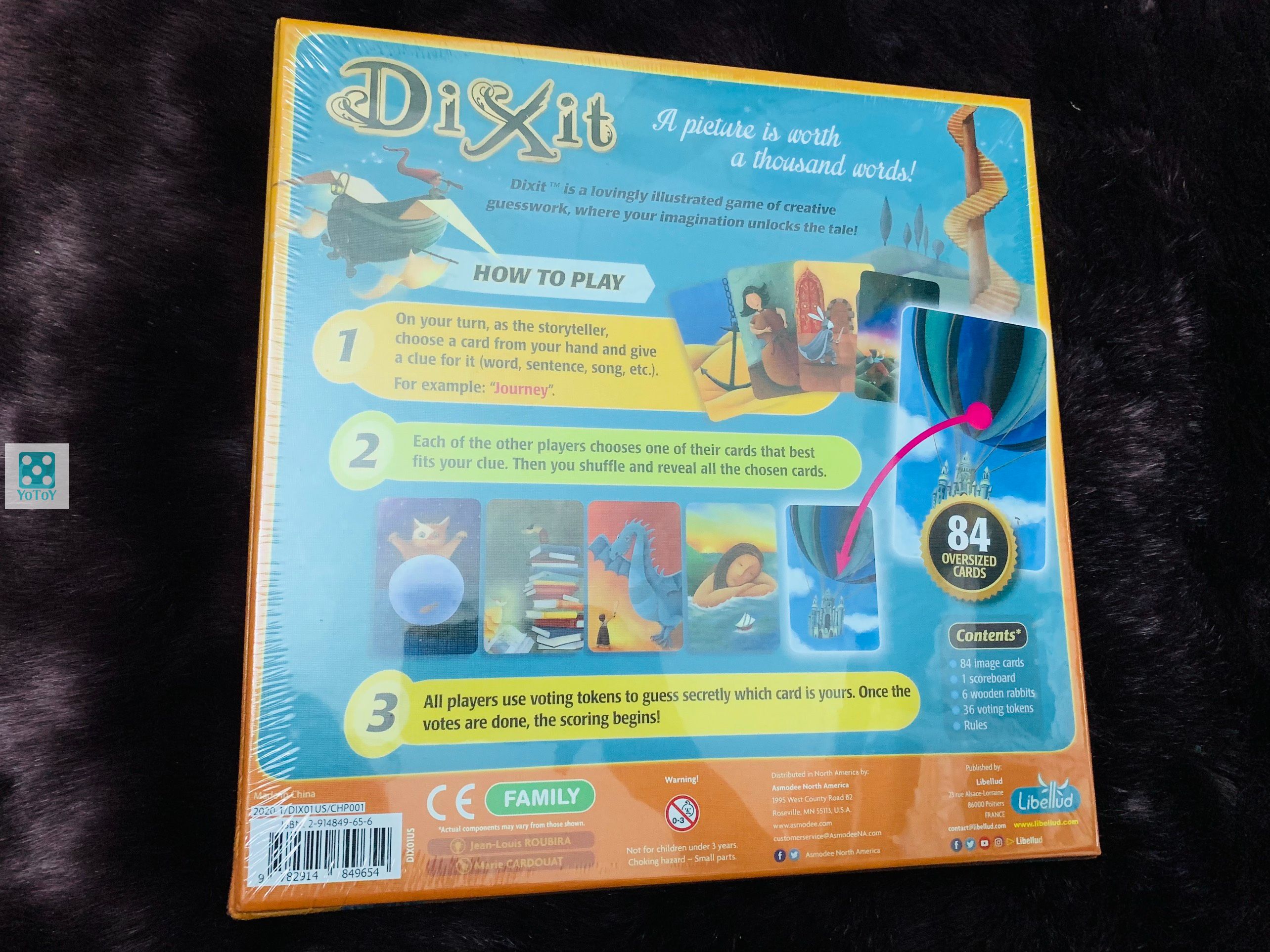 Dixit Boardgame – Trò chơi những kẻ mộng mơ (bản đẹp)