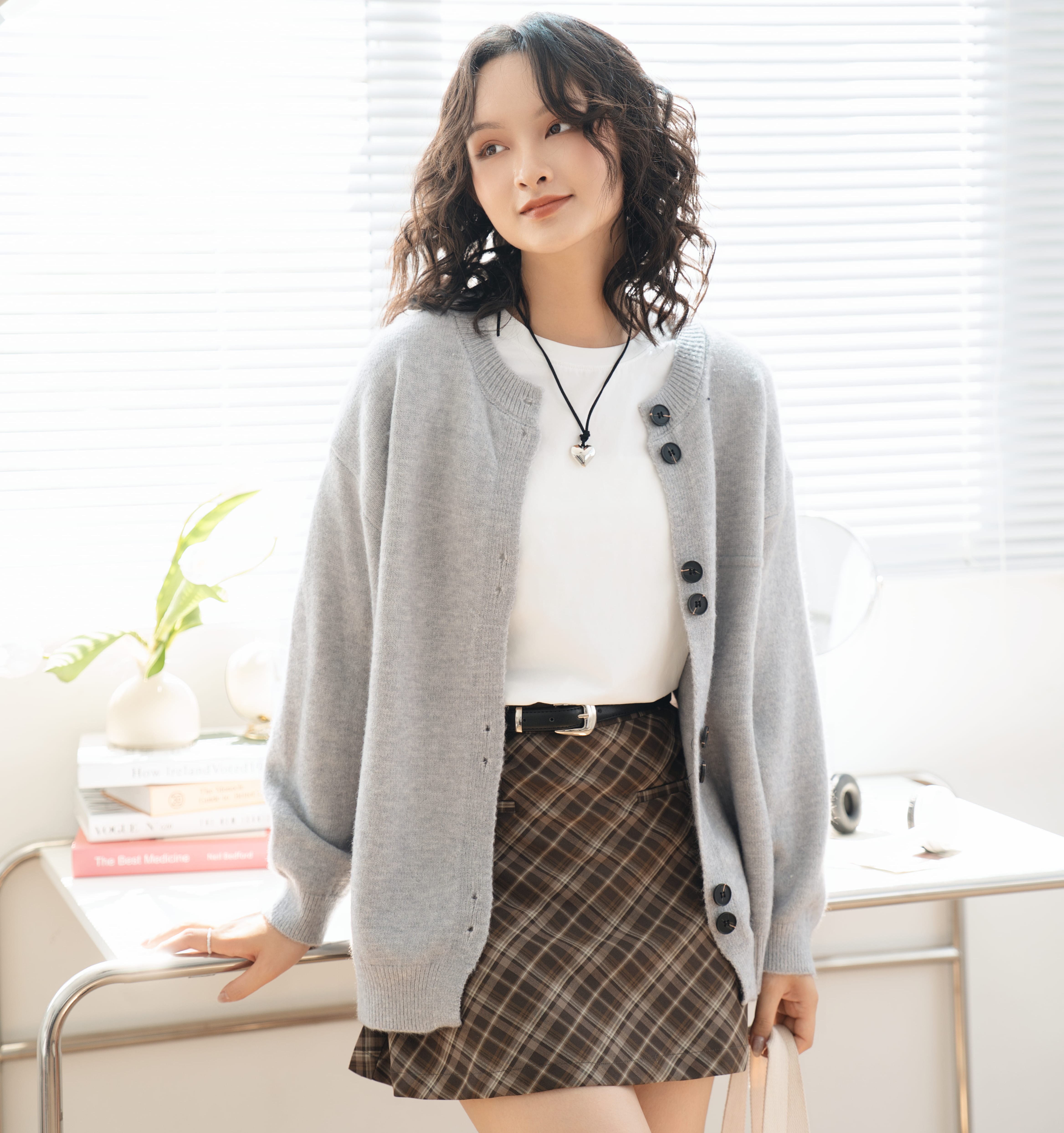 BST áo len Cardigan "Picked by UFO"