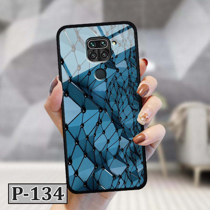 Ốp điện thoại XIAOMI REDMI NOTE 9 - lưng kính in hình 3D