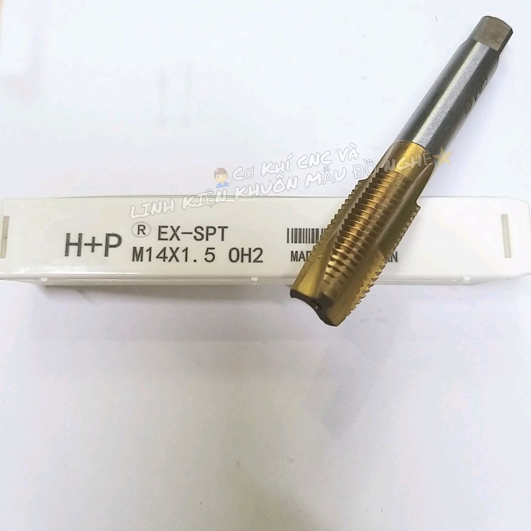[HCM]Mũi Taro H+P Vàng Thẳng M14 x 1.5 (Vàng)