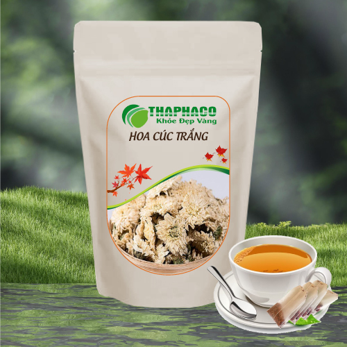 [Túi 1kg] Hoa Cúc Trắng (white chrysanthemum) Sấy Khô - Loại Đẹp - 100% Thiên Nhiên