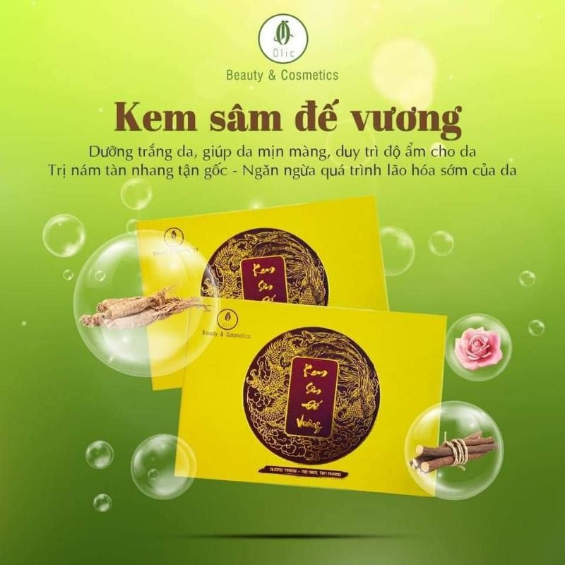 SÂM ĐẾ VƯƠNG OLIC (MỸ PHẨM CHÍNH HÃNG)