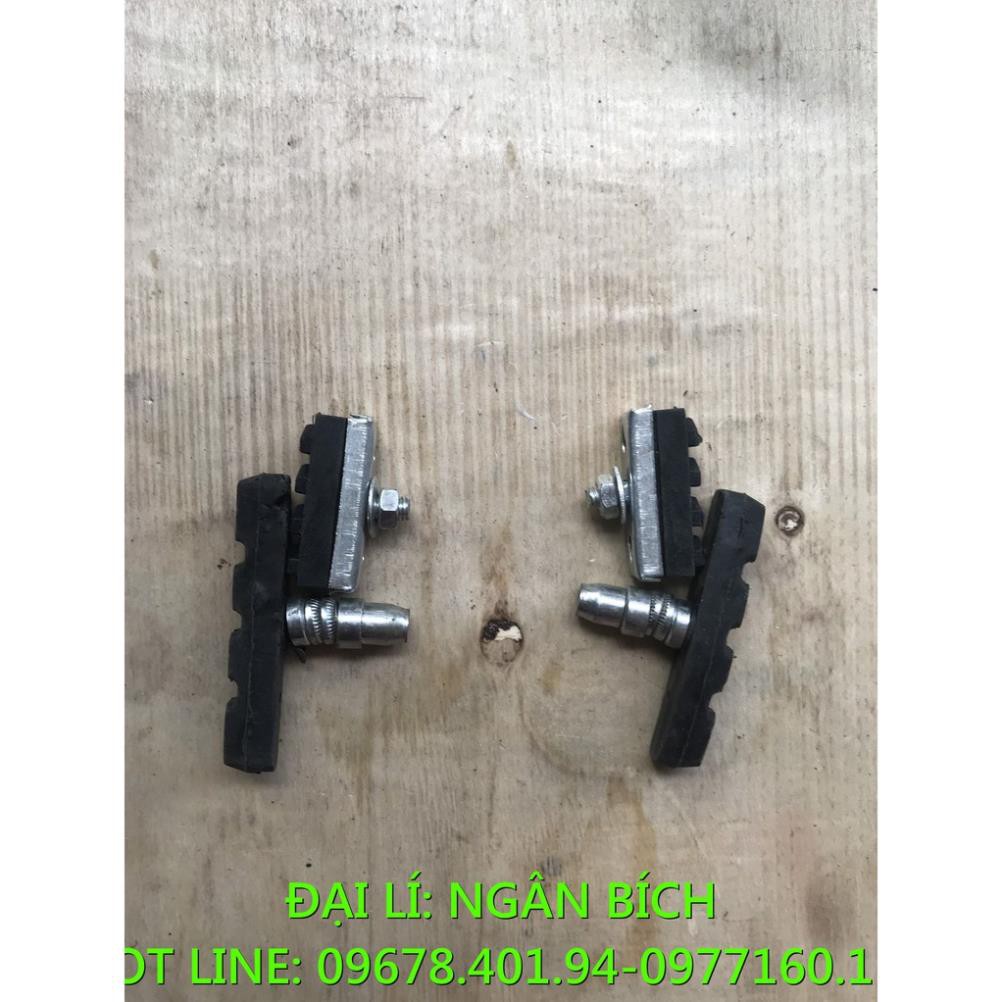 2 Chiếc má phanh , má thắng cho xe đạp dụng