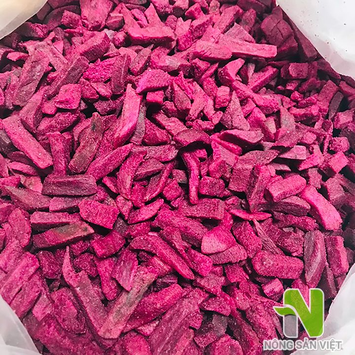 500gr Khoai Lang Tím sấy giòn (vụn )