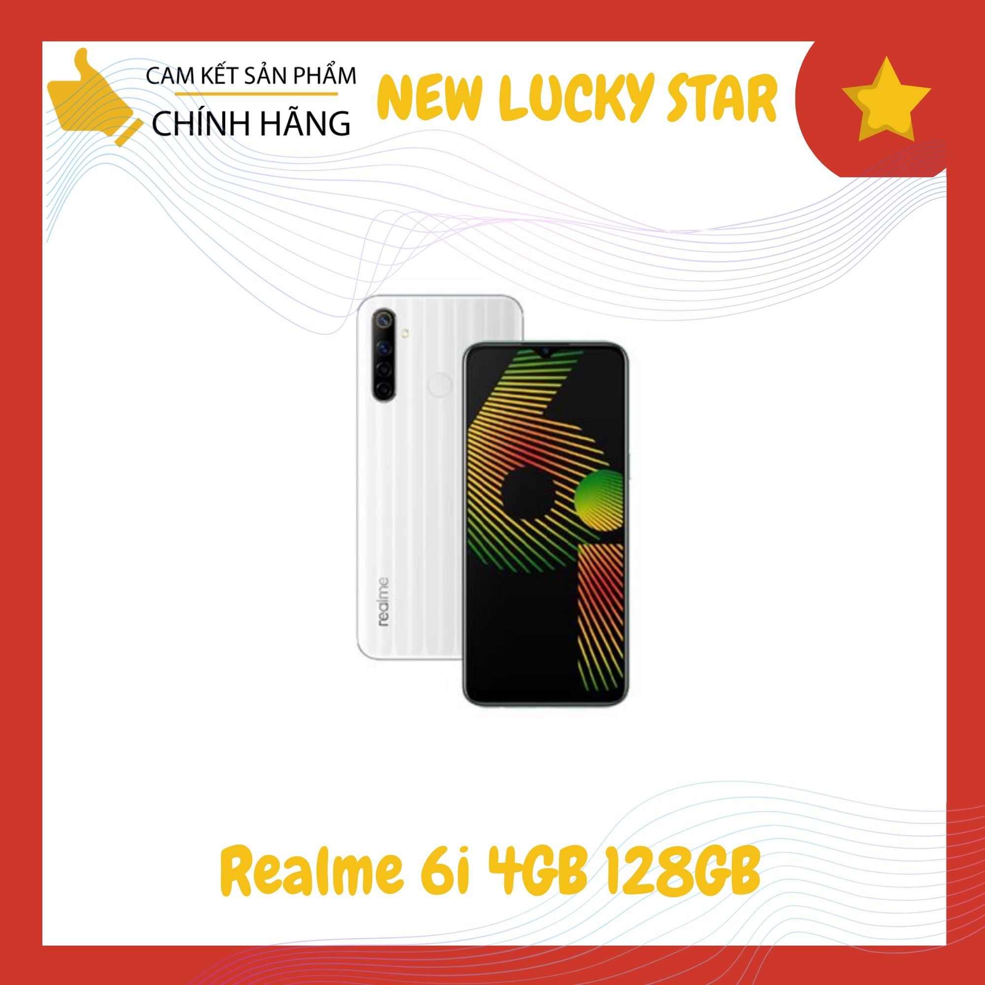 Điện thoại Realme 6i (4GB/128GB) - Hàng chính hãng -...