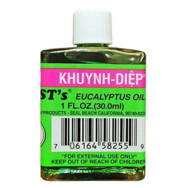 DẦU KHUYNH DIỆP MỸ CHO BÉ 30ml