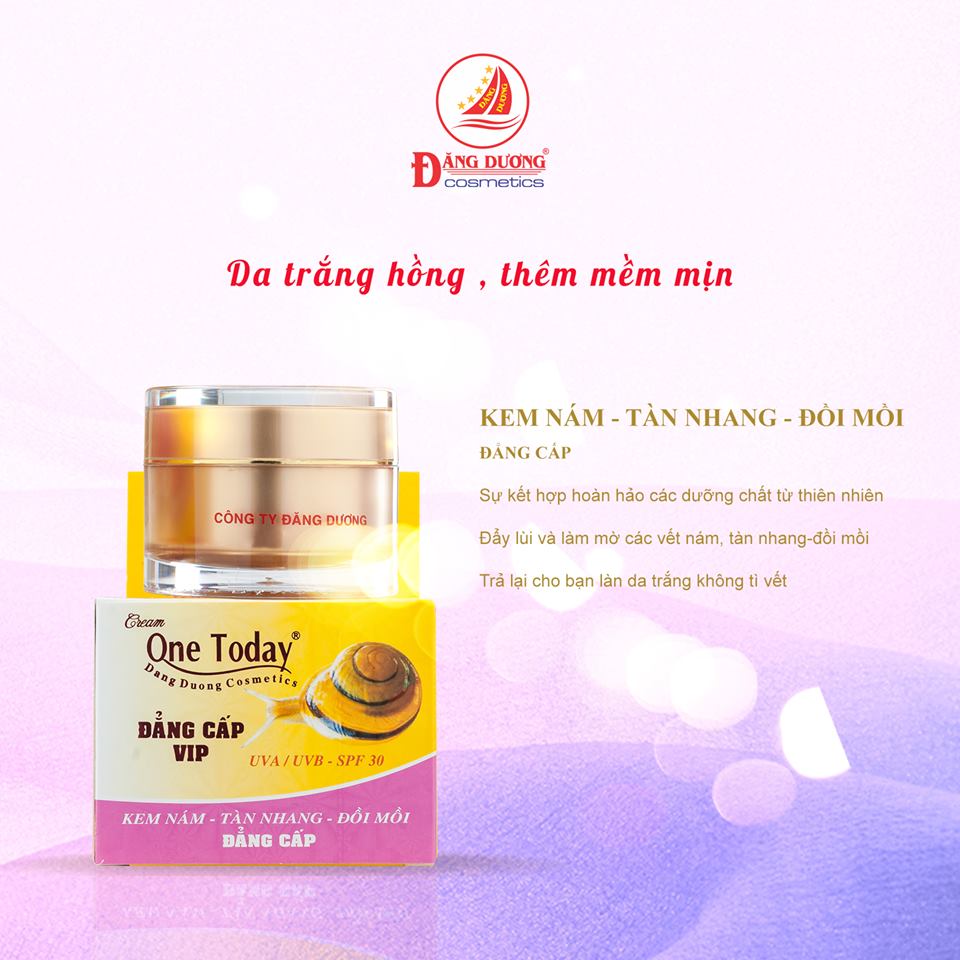 Kem Nám, Tàn nhang, Đồi mồi Đẳng Cấp ONE TODAY - 30g