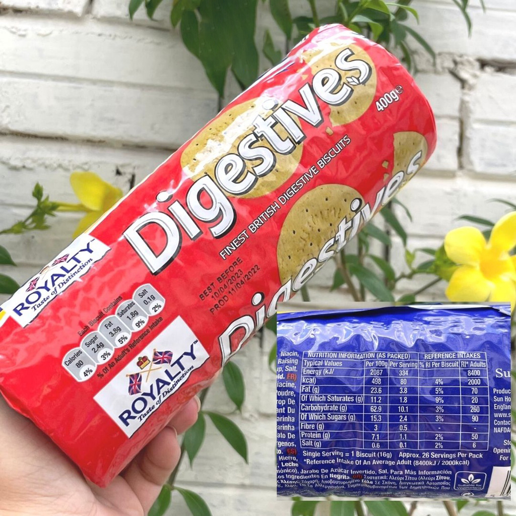 Bánh Quy Digestive Royalty Healthy - 400g