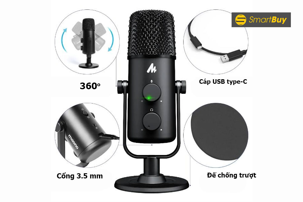 Micro thu âm USB MAONO AU-903