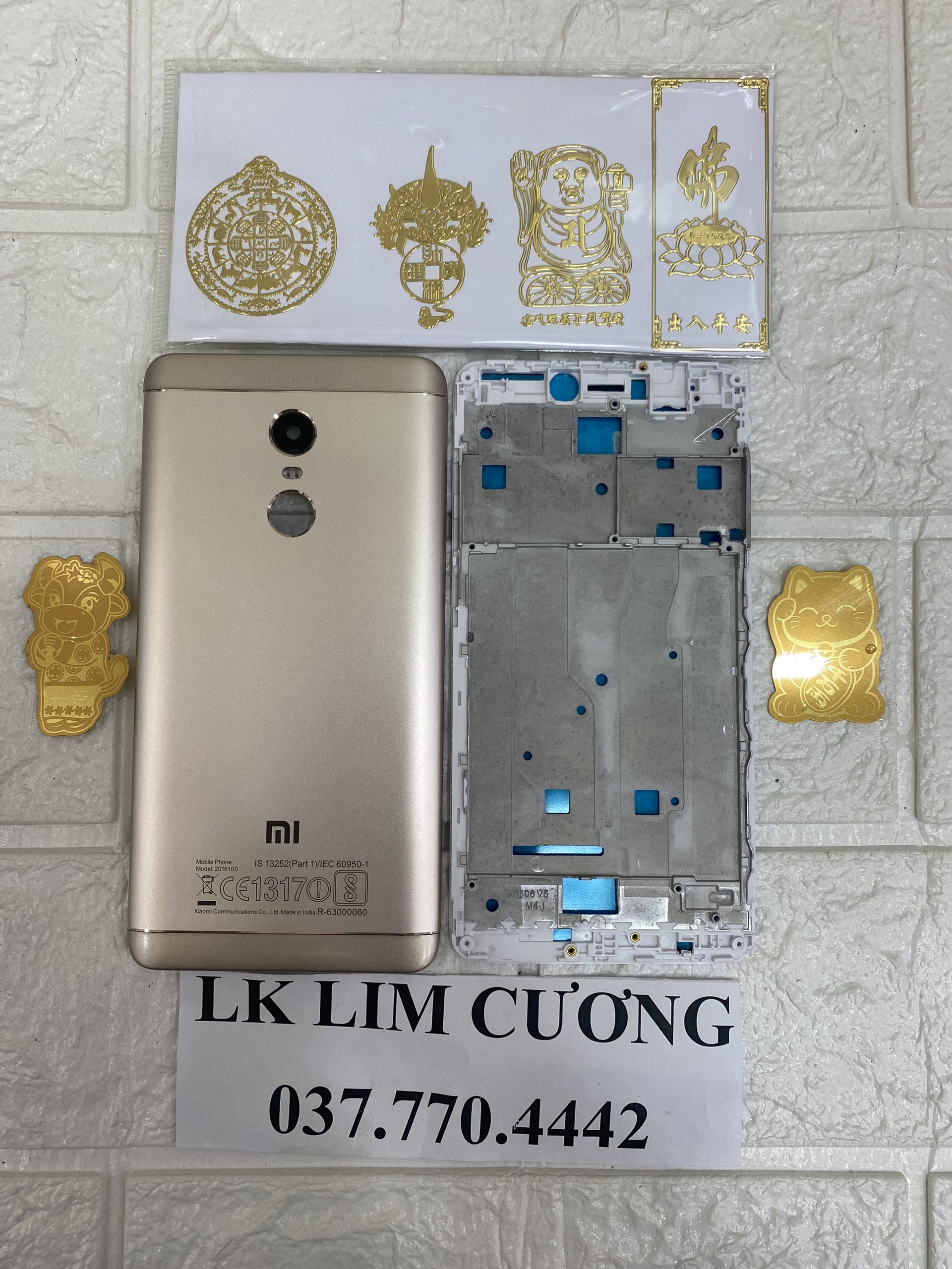 Bộ vỏ xiaomi NOTE 4X