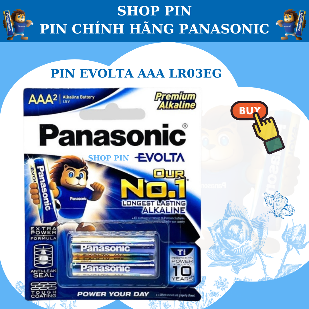 Pin điều khiển điều hòa, tivi, máy đo spo2 chính hãng panasonic vỉ 2 ...