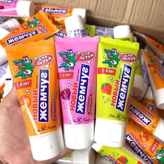 Kem Đánh Răng Trẻ Em Nga - Tuýp 50ml