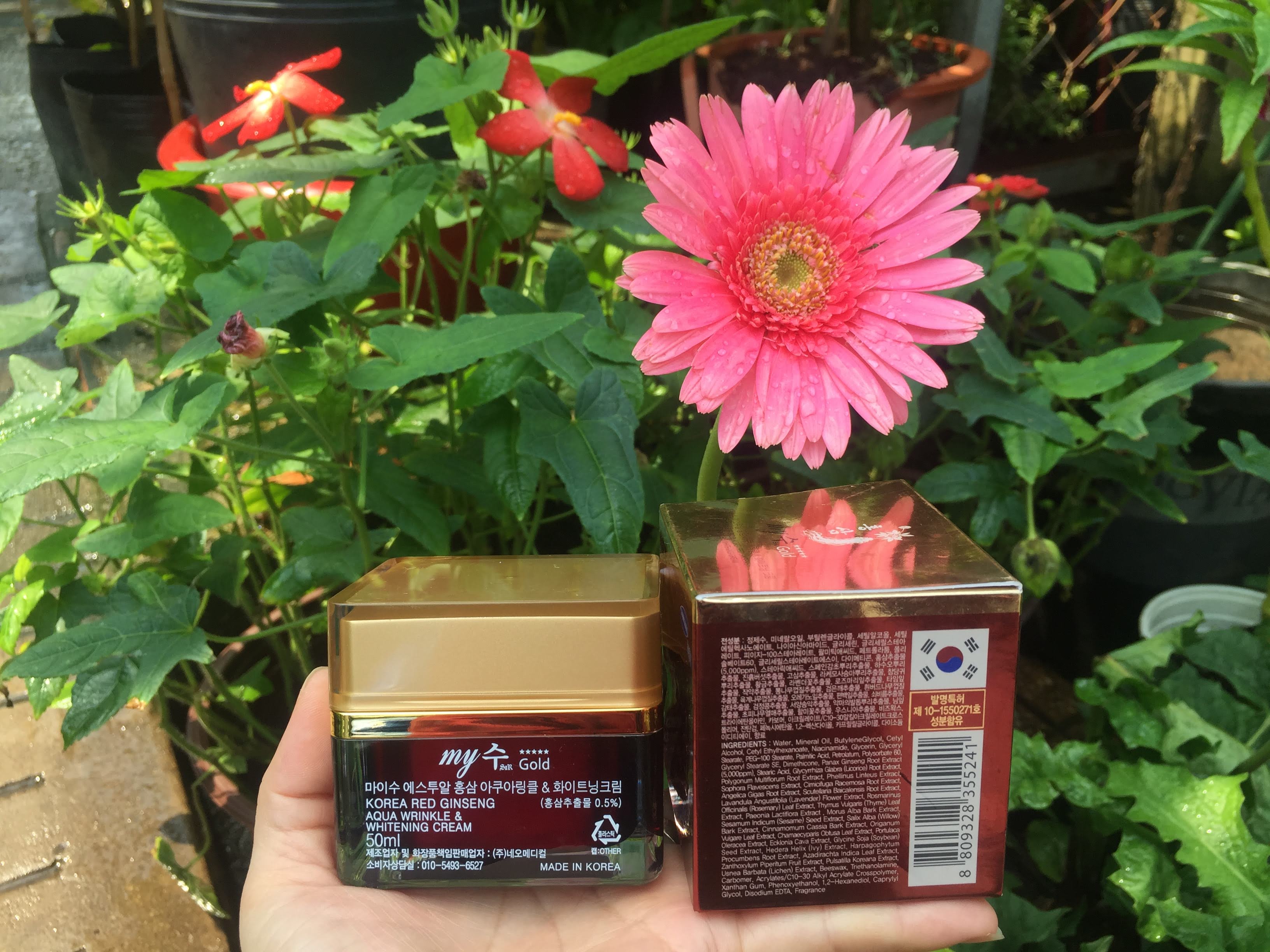 Kem sâm Hàn Quốc My Gold trắng da 50 ml