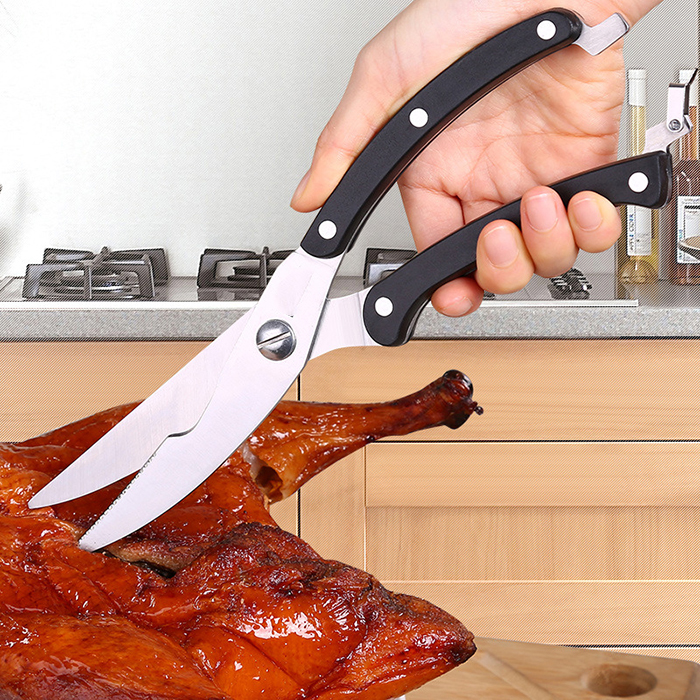 Chicken Scissors 25cm Long Steel With Clasps