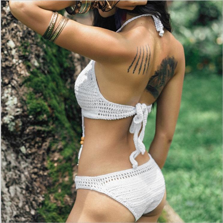 [HCM]Bikini Nữ Gợi Cảm Len Dệt Kim (2 Màu)