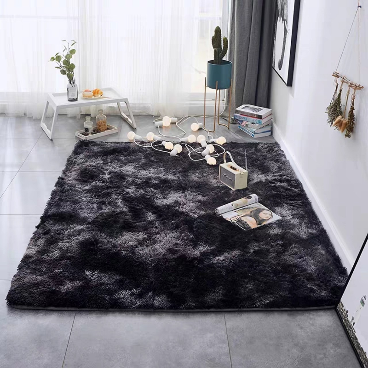 [HCM]Thảm Lông Trải Sàn Cao Cấp Kích Thước 1M6 x 2M3