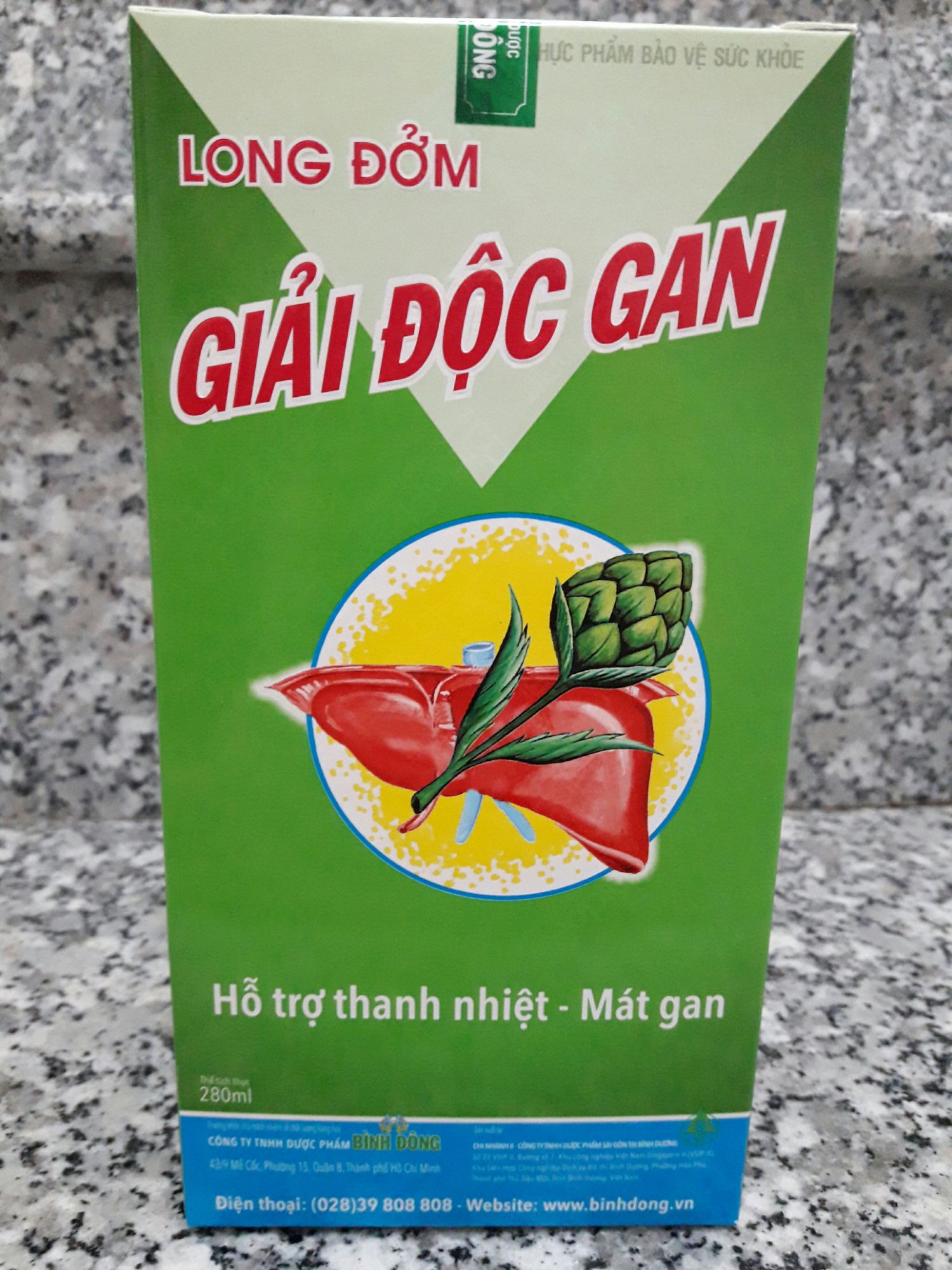 Long Đởm Giải Độc Gan ( Bình Đông )