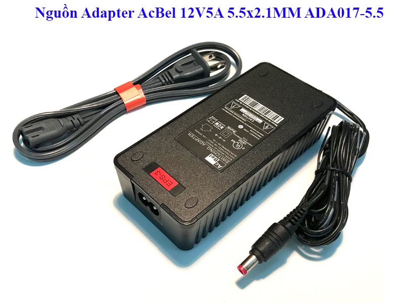 Nguồn 12V 5A dùng cho máy bơm nước mini áp lực