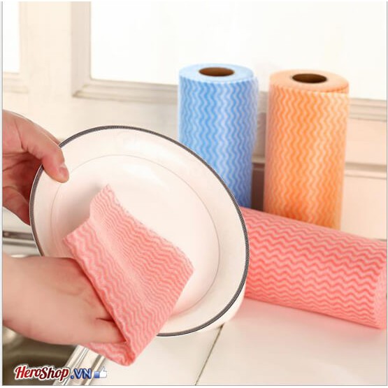 CUỘN KHĂN LAU ĐA NĂNG HOMEEASY-50 MIẾNG ,GIẤY LAU(GIÁ SỈ)