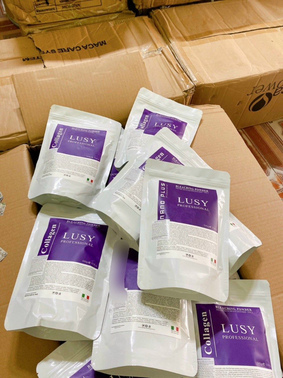 Bột Tẩy Tím Lusy 500g